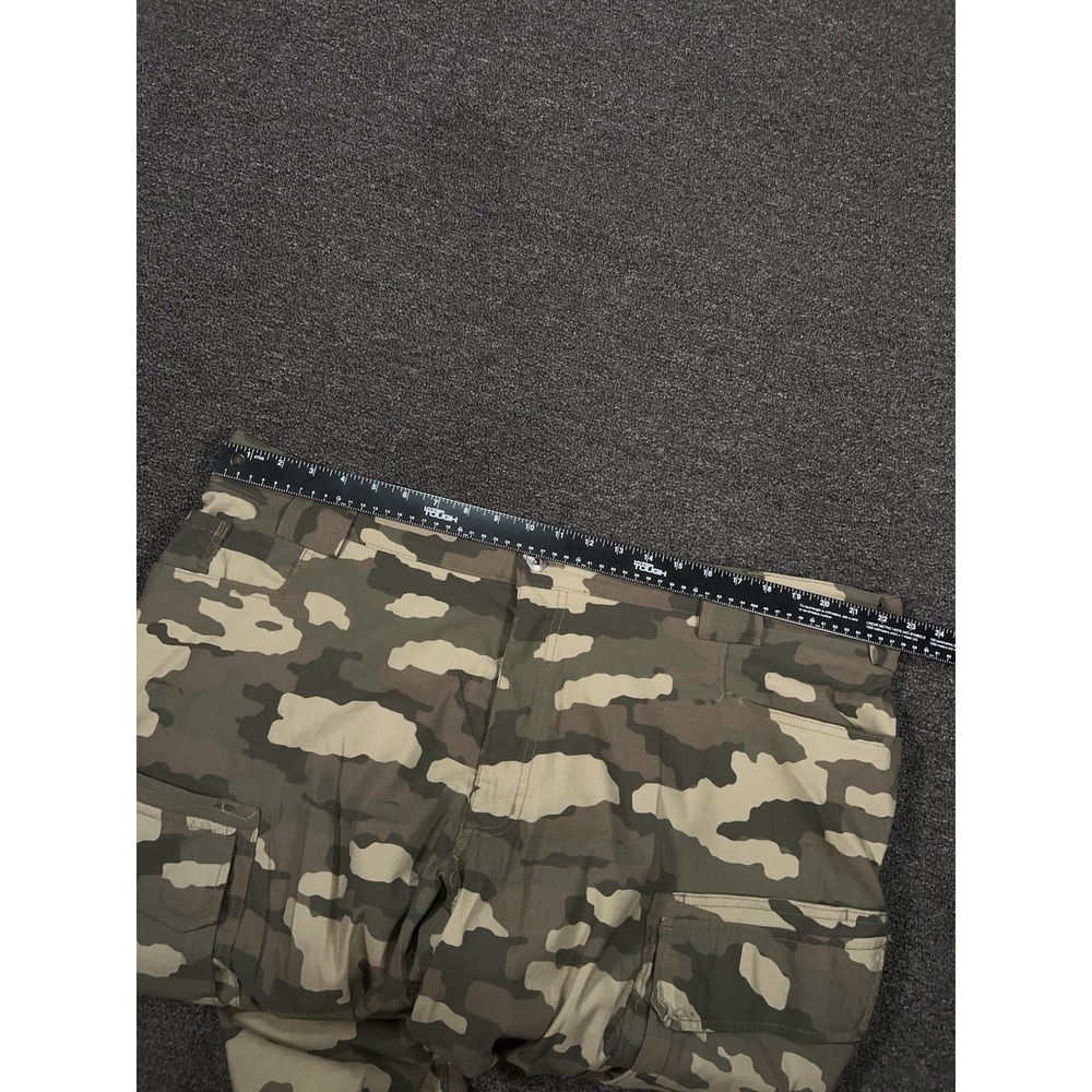 Duluth Trading Flex Dry On The Fly Relaxed Fit Cargo Pants Green Camo Men 44x32 - Picture 9 of 10